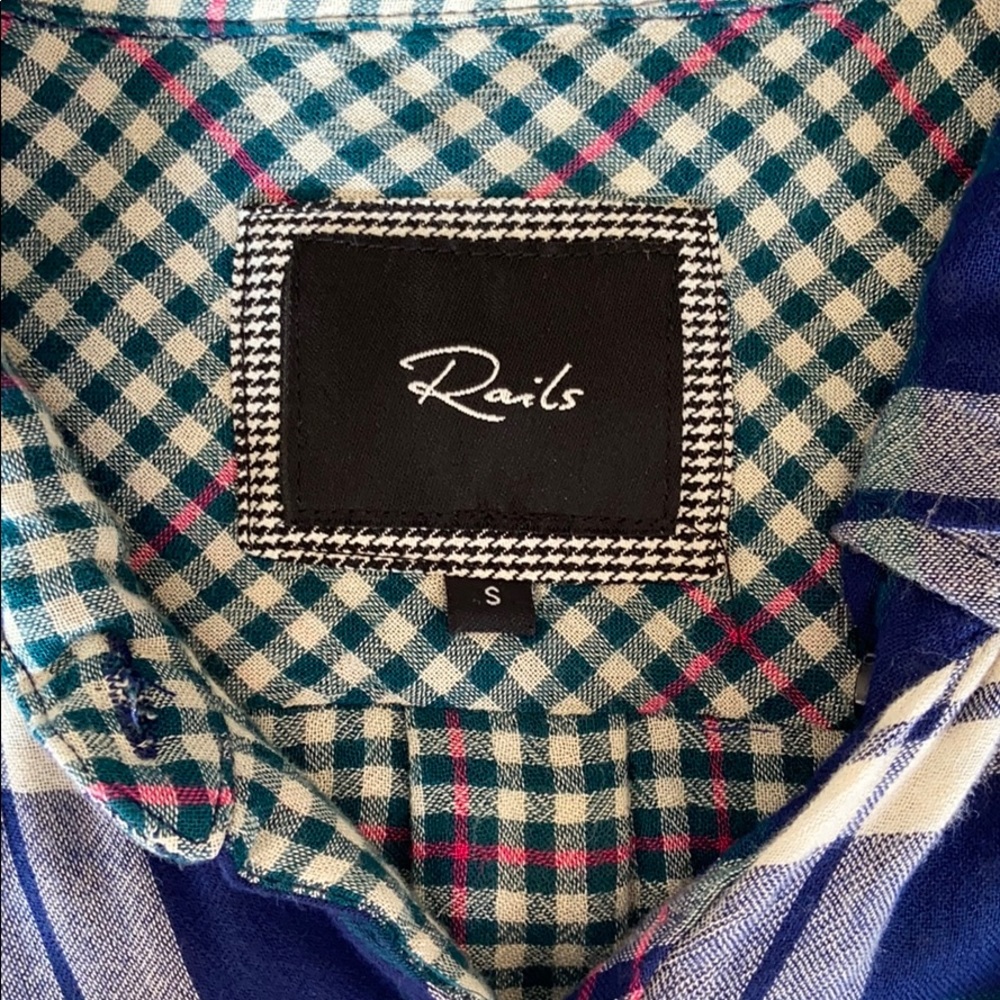 Rails Plaid Button Up Top - image 7